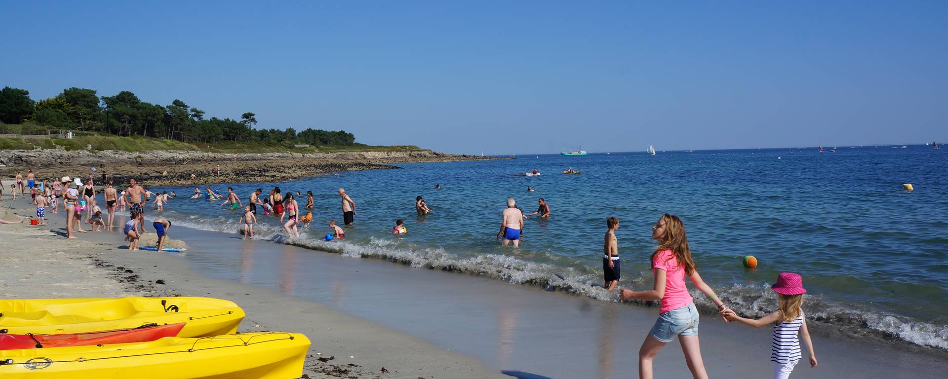 Kermor beach,Sainte Marine