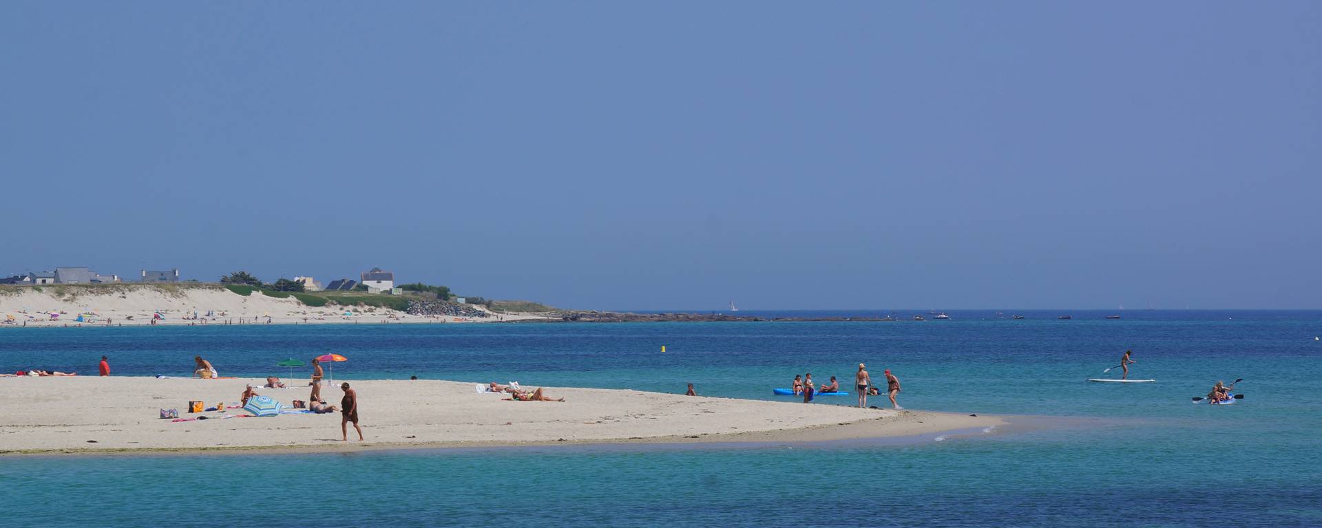 Plage des Sables Blancs beach, Loctudy