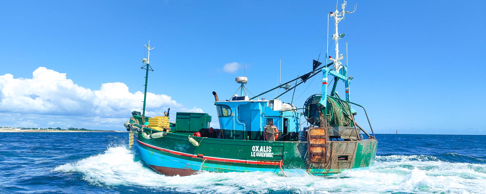 Sortie pêche en mer © E Cléret