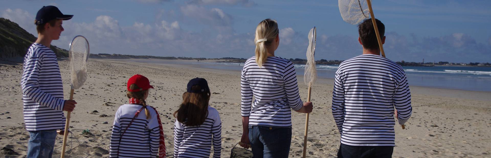 Pêche en famille en Pays Bigouden © E Cléret