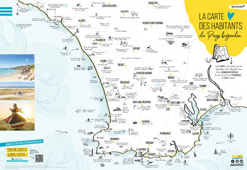 Carte des habitants en français du Pays Bigouden Sud