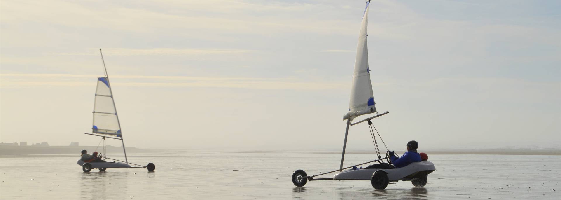 Char à voile Plein Ouest ©M.Hamel