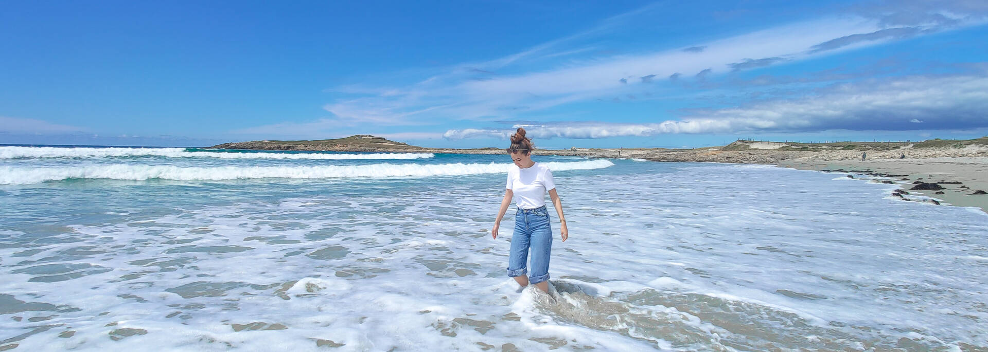 Plage de Pors Carn à Penmarc'h en Pays Bigouden Sud - © E Cléret