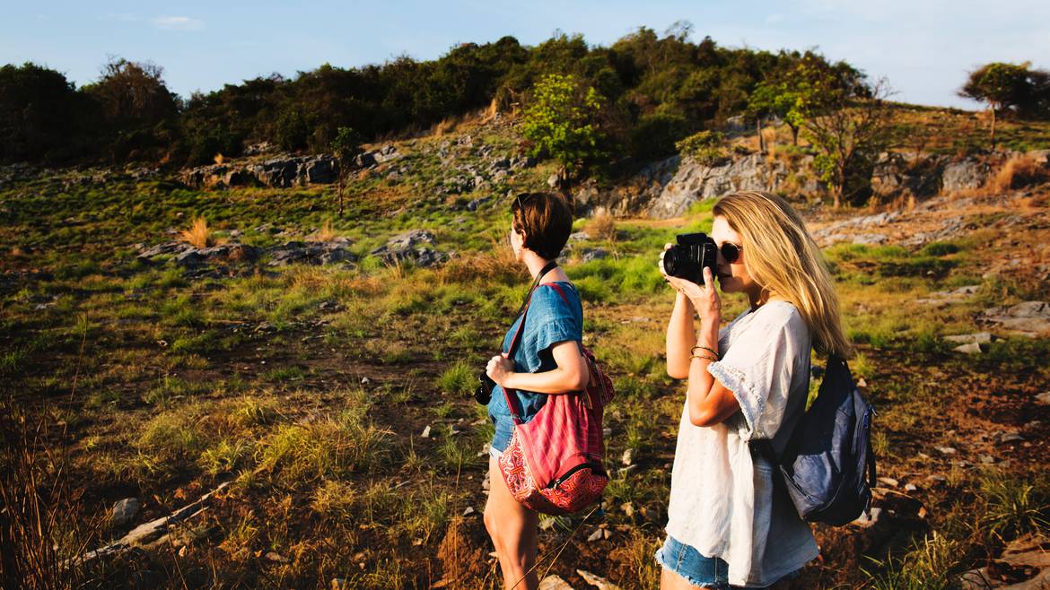 Wandern Sie mit Freunden im Pays Bigouden