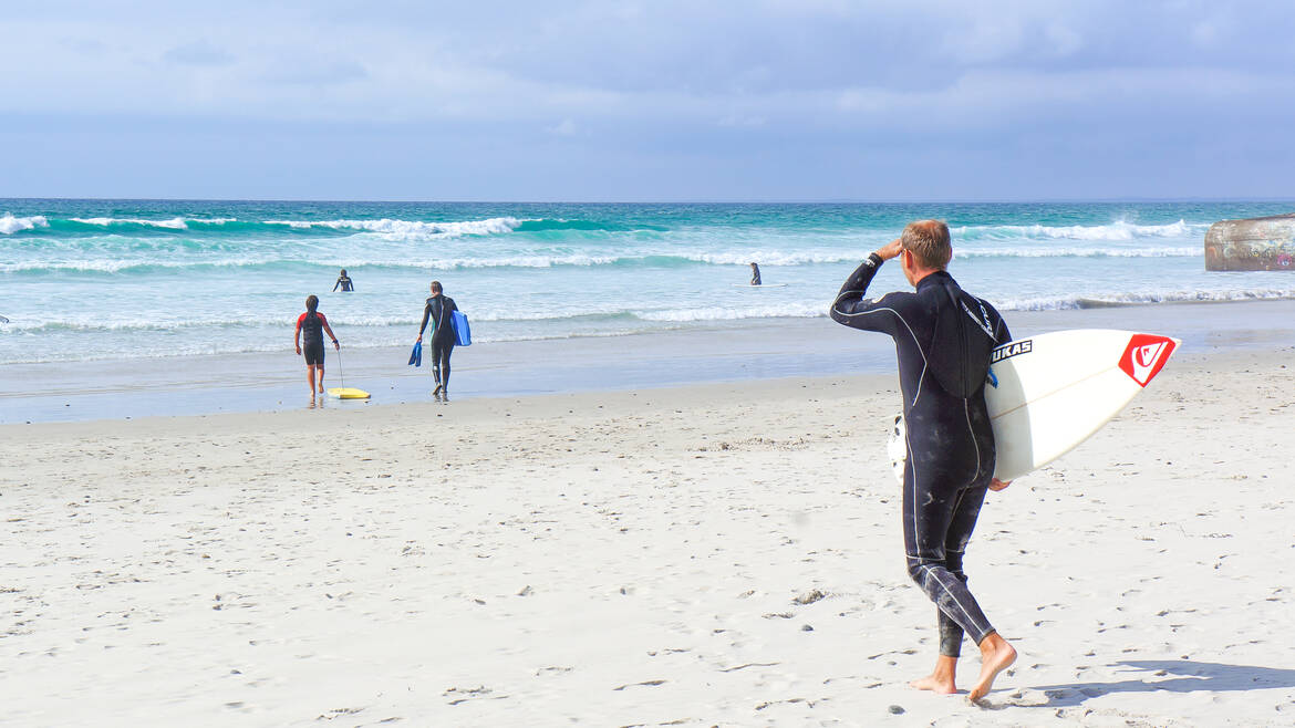 Session de surf © E Cleret