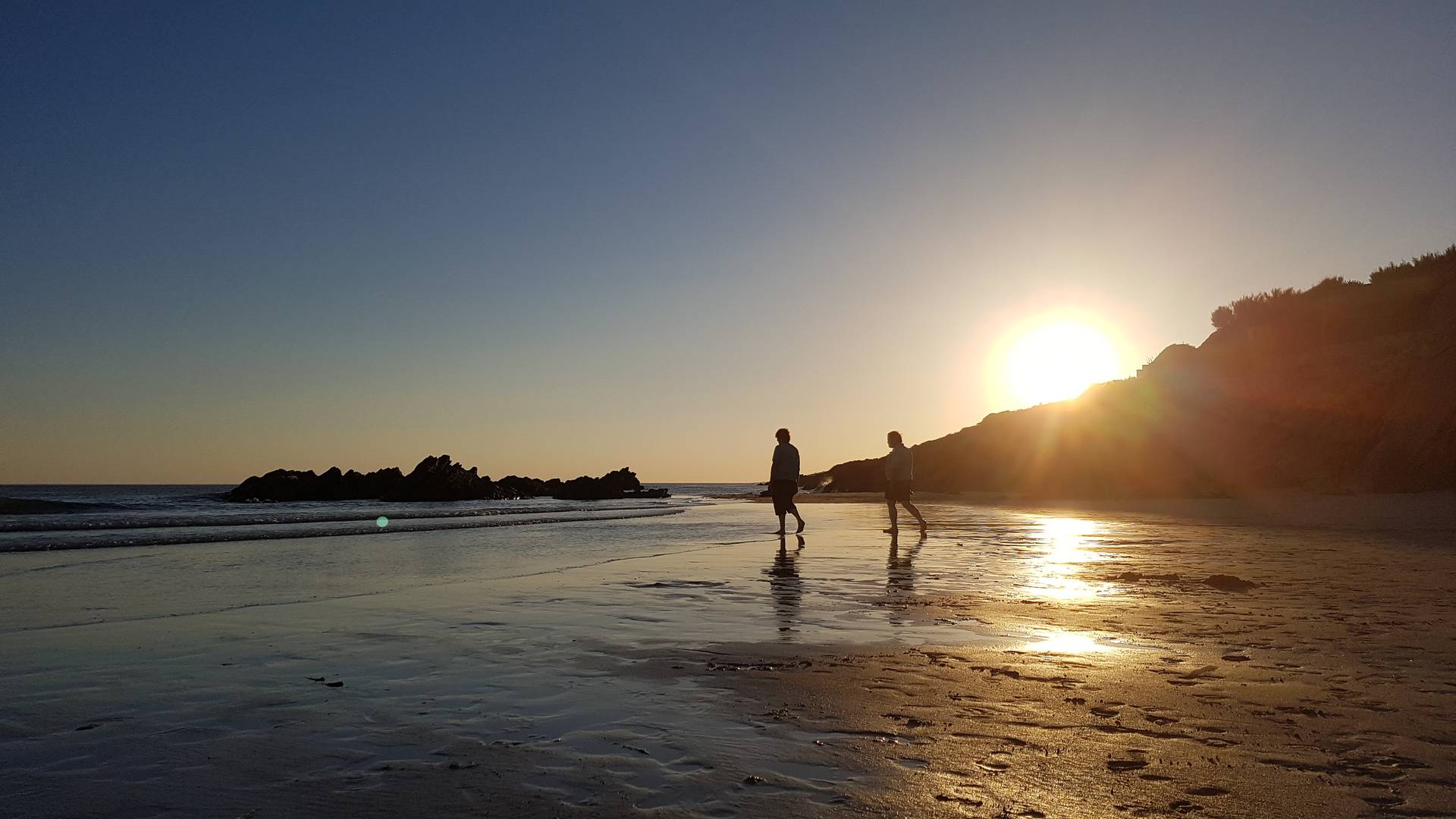 Coucher de soleil en Pays Bigouden © M Pimentel