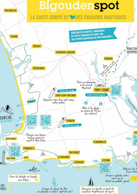 Carte des bigoudenspot 2024