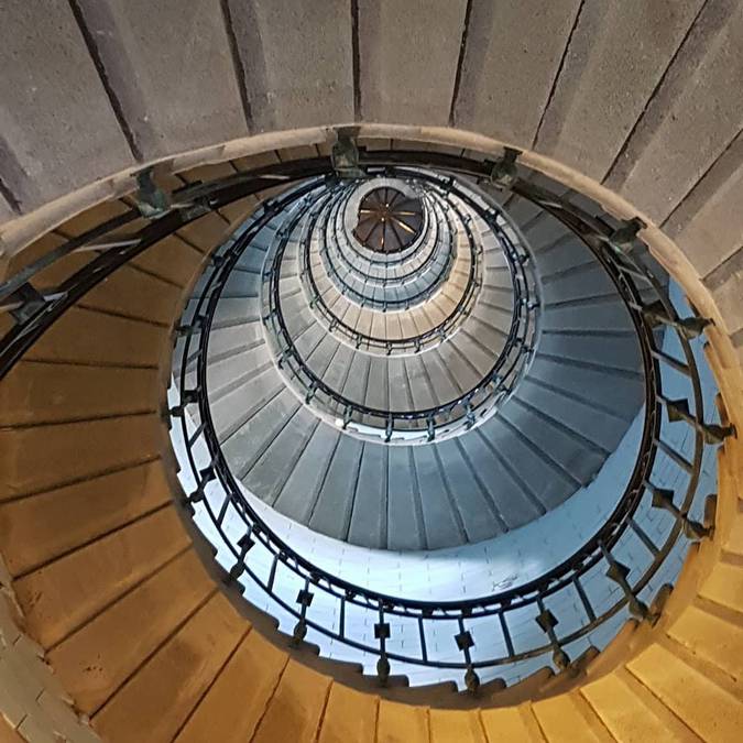 Wendeltreppe im Leuchtturm von Penmarc’h© OT Penmarc'h