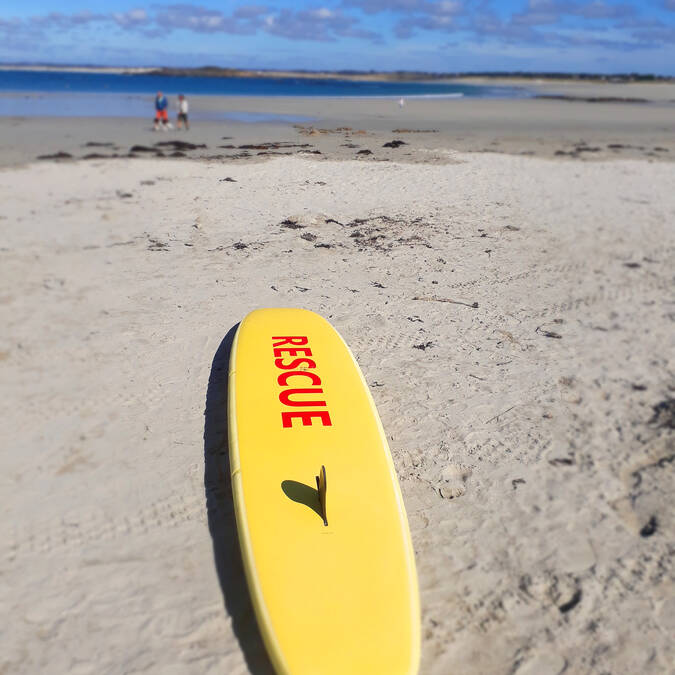 Surf-Strandwache in Pors Carn La Torche - Pays Bigouden -® M Grenon