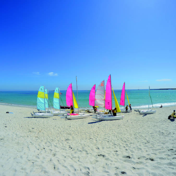 Wassersport in Lesconil im Pays Bigouden © CNPA