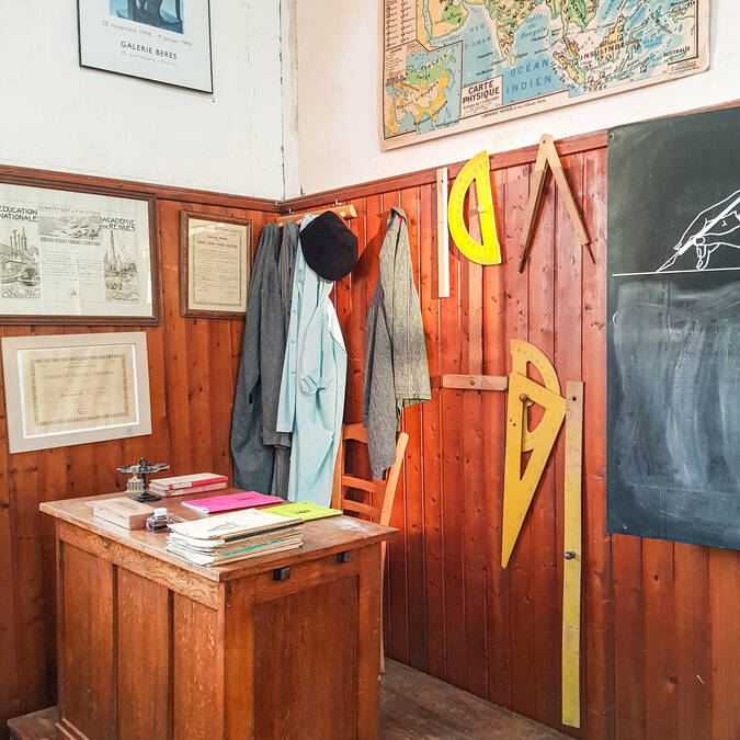 Musée la classe ancienne à Plovan en Pays Bigouden ©G.Mazingue